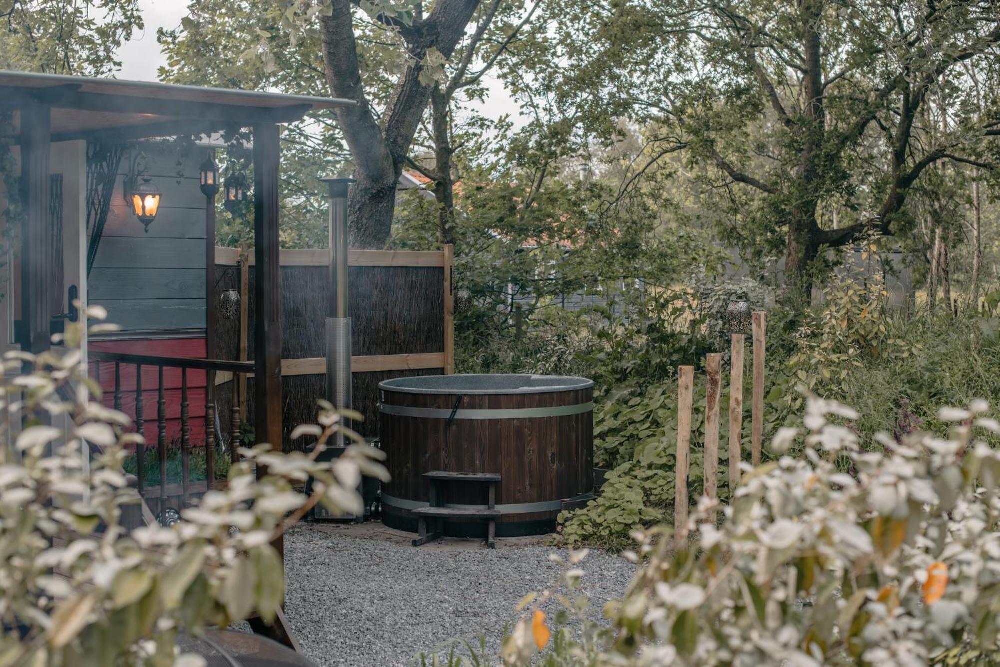 Willa Pipowagen De Zwerveling Aan Zee Oostkapelle Zewnętrze zdjęcie